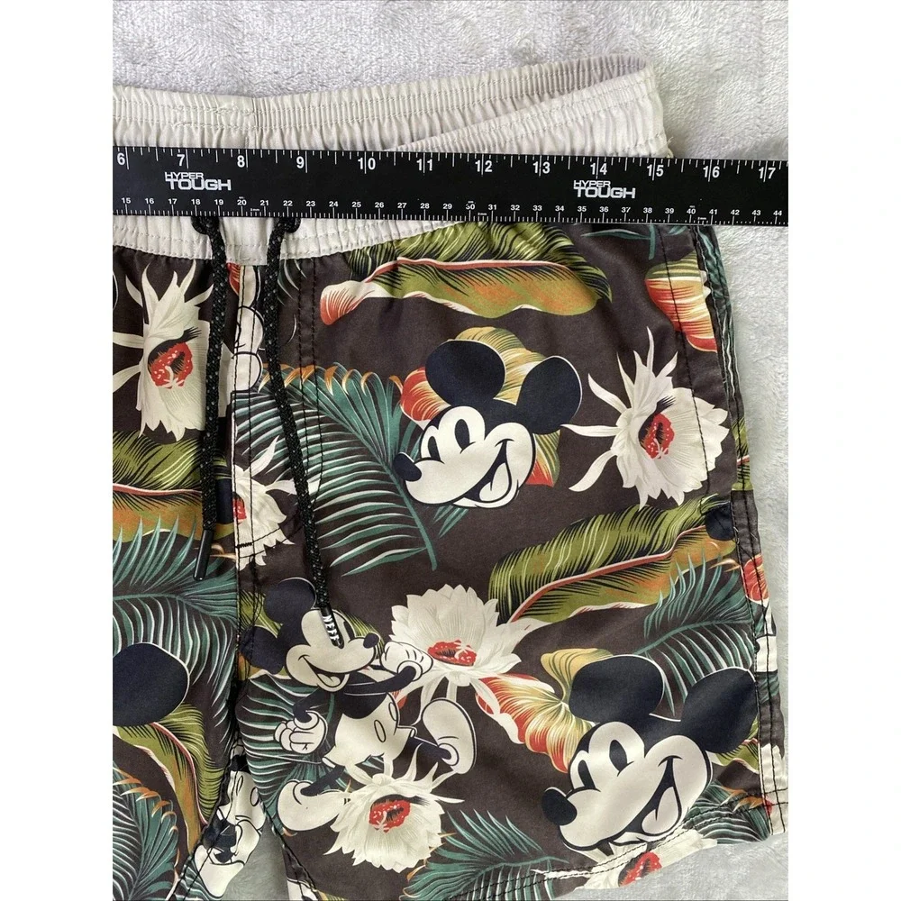 Disney Neff Mickey Aloha Hot Tub Board Shorts Men S Muticolor 17 Inch Swim Beach